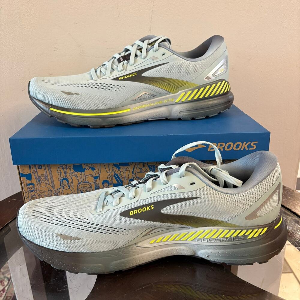 Brooks Adrenaline GTS 23 Men's US 14 D Cloud Blue Running Sneakers